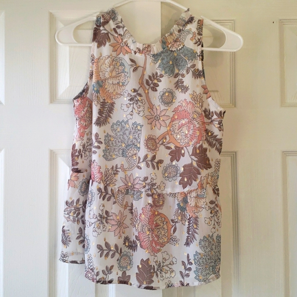 LOFT Floral Petite Tank